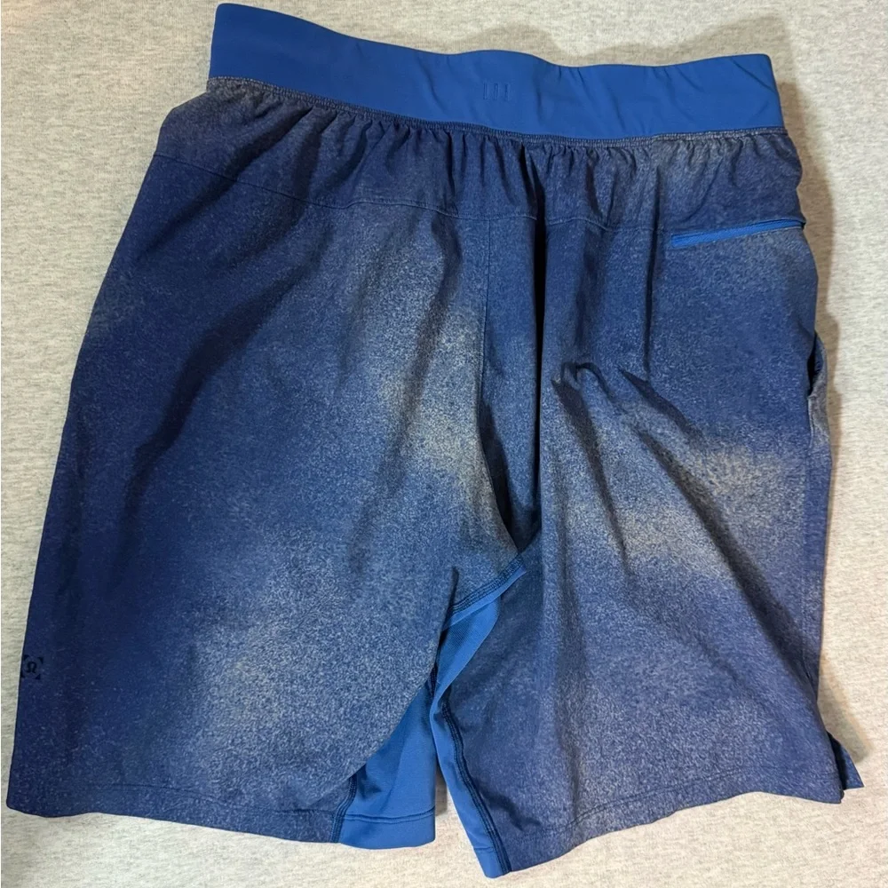 Lululemon Men's‎ Unlined Shorts – Blue Patterned 🩵🏃♂️